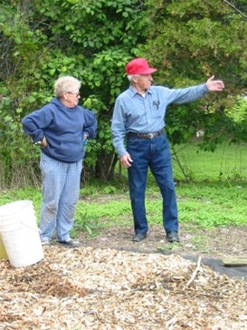 Joan Reid and Ben Mandill